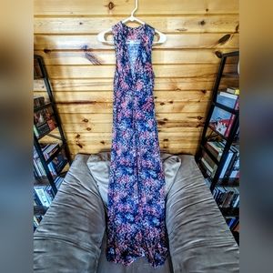 Floral maternity dress